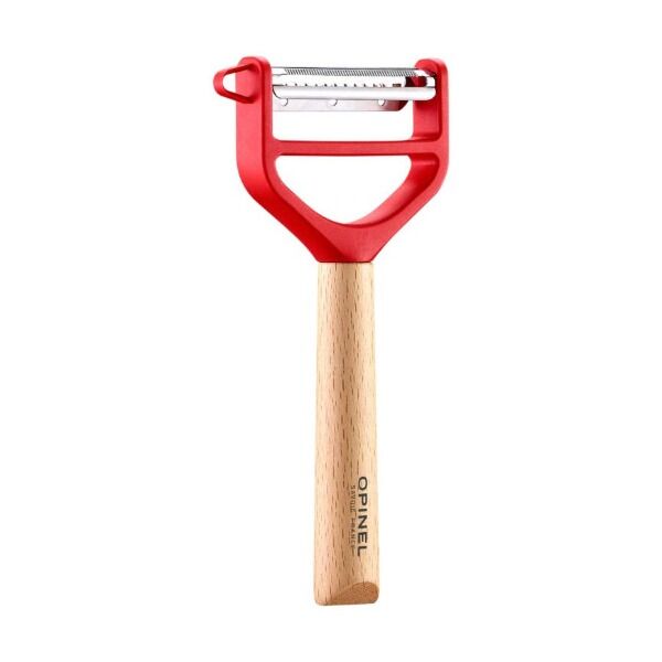 Opinel T-DUO WOOD Schäler, rot Ansicht 3 bei Survivalfreunde.de