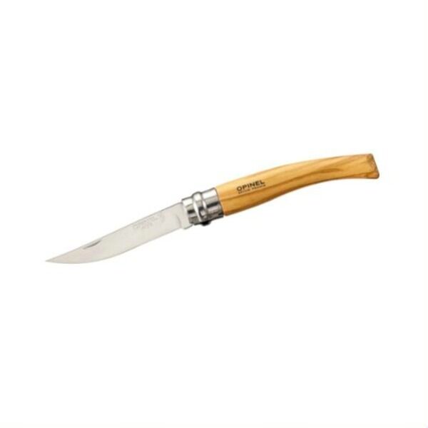 Opinel No 08 EFFILE Olivenholz Taschenmesser bei Survivalfreunde.de